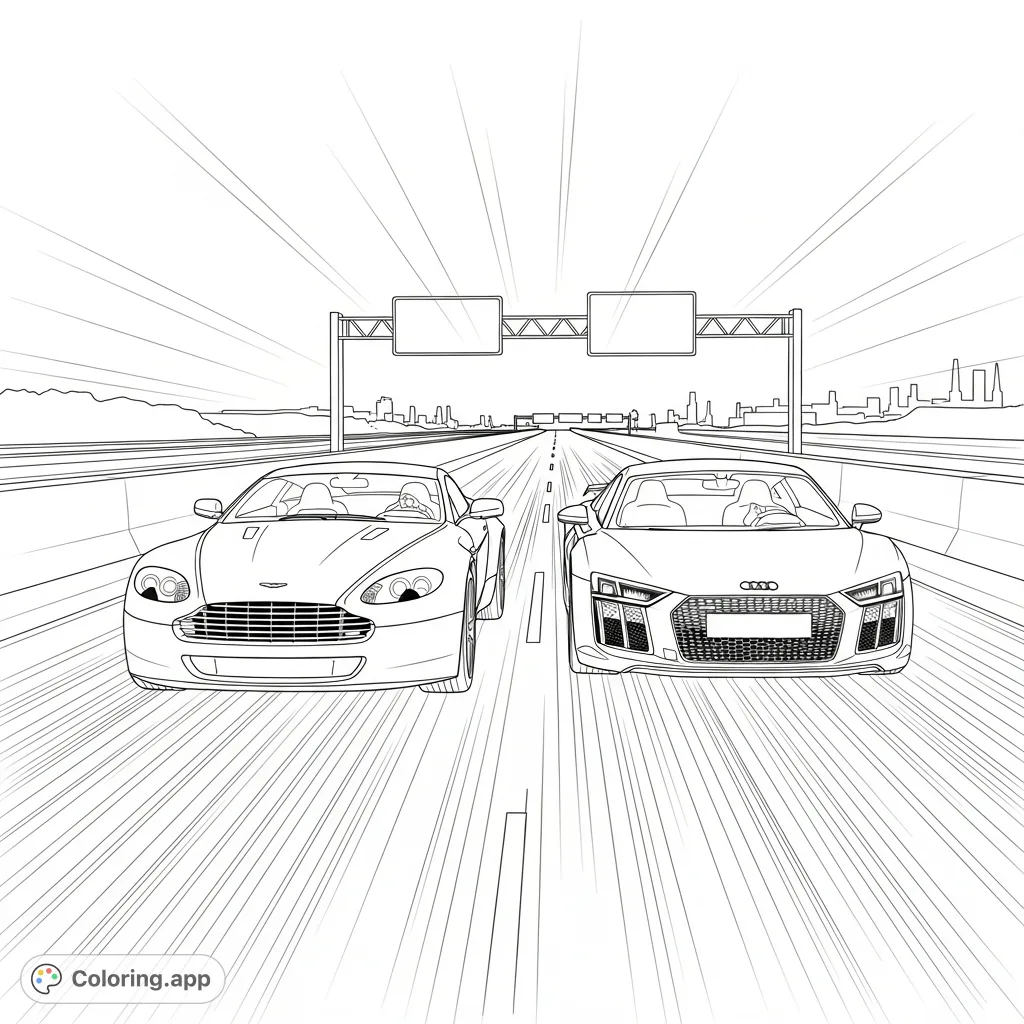 Speedway Amca Colouring In Freeway Coloring Pages - Coloring.app