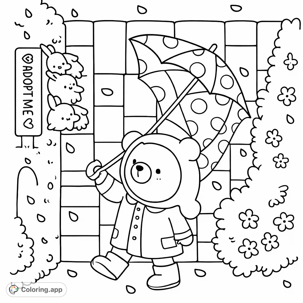 Charming Creature Pet Adoption - Coloring.app