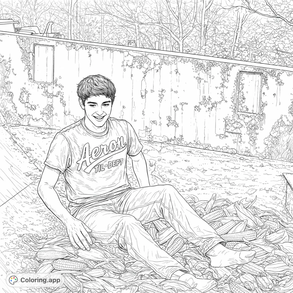 Harvest Day Respite - Coloring.app