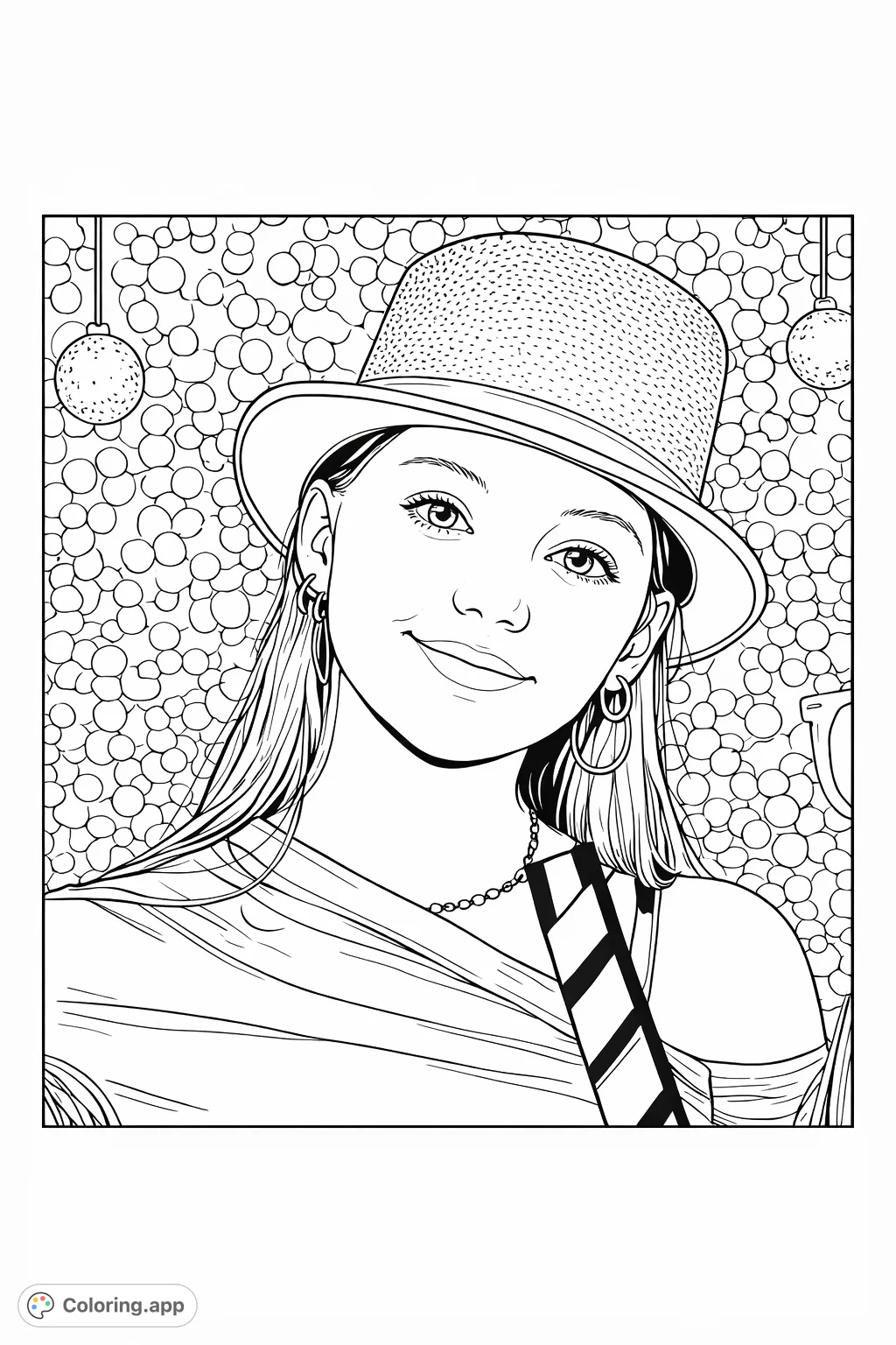 Sequins Pattern Coloring Page Sequins Coloring Pages - Coloring.app
