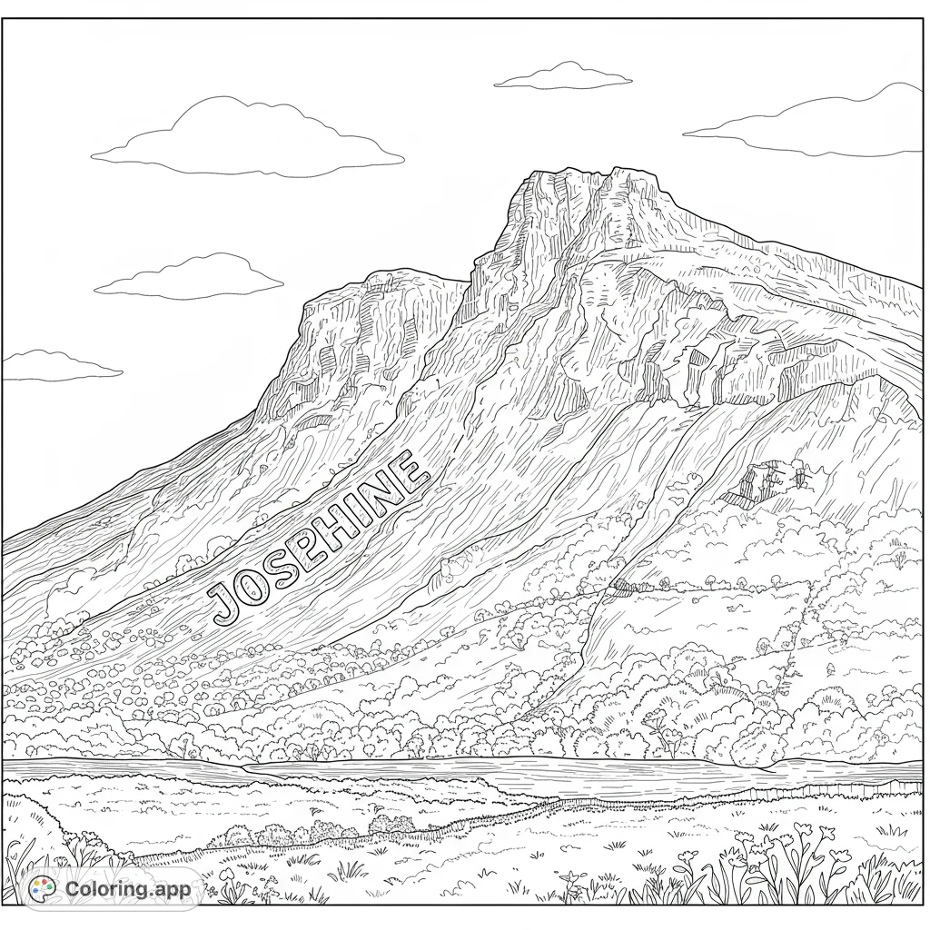 Majestic Mountain Valley Landscape Coloring app majestic-mountain-valley-landscape-coloring-app