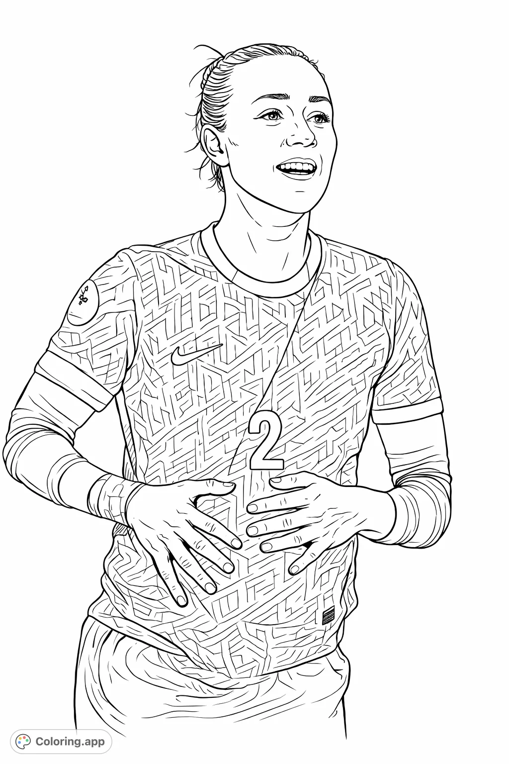Rematch Coloring Pages Soccer Player's Game Moment - Coloring.app
