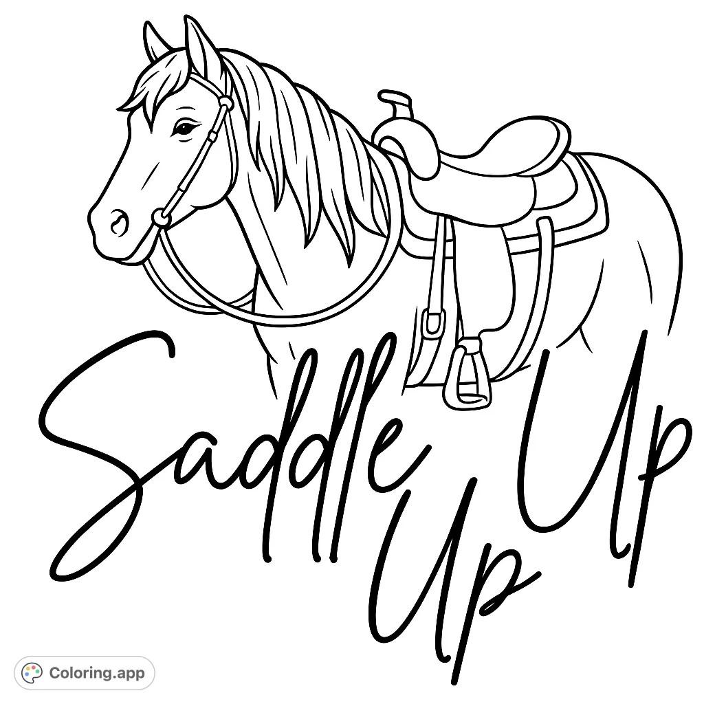 A dynamic Western scene featuring a cowboy on horseback, ready for adventure. Perfect for all ages and skill levels.