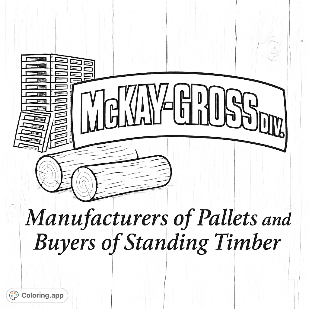 A detailed woodworking scene featuring stacked pallets, natural logs, and a prominent blank banner against a textured wood plank background. Perfect for DIY enthusiasts!