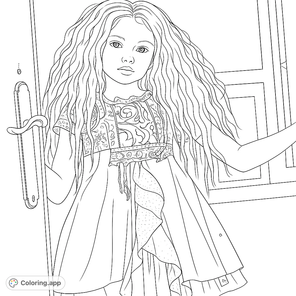 Discover this beautifully crafted printable coloring page with balanced design elements perfect for relaxation and creative expression for both kids and adults.
