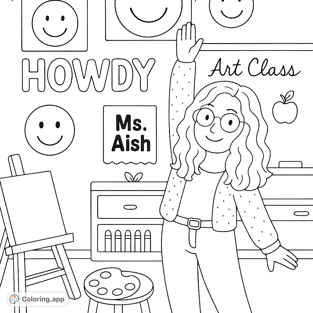 Welcome to Ms. Aish's art class!