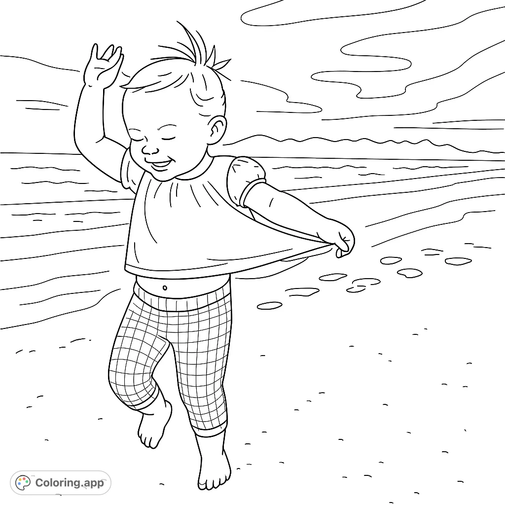 Discover this beautifully crafted printable coloring page with balanced design elements perfect for relaxation and creative expression for both kids and adults.