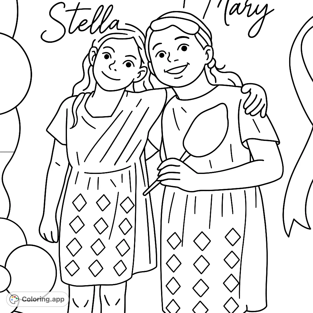 Discover this beautifully crafted printable coloring page with balanced design elements perfect for relaxation and creative expression for both kids and adults.