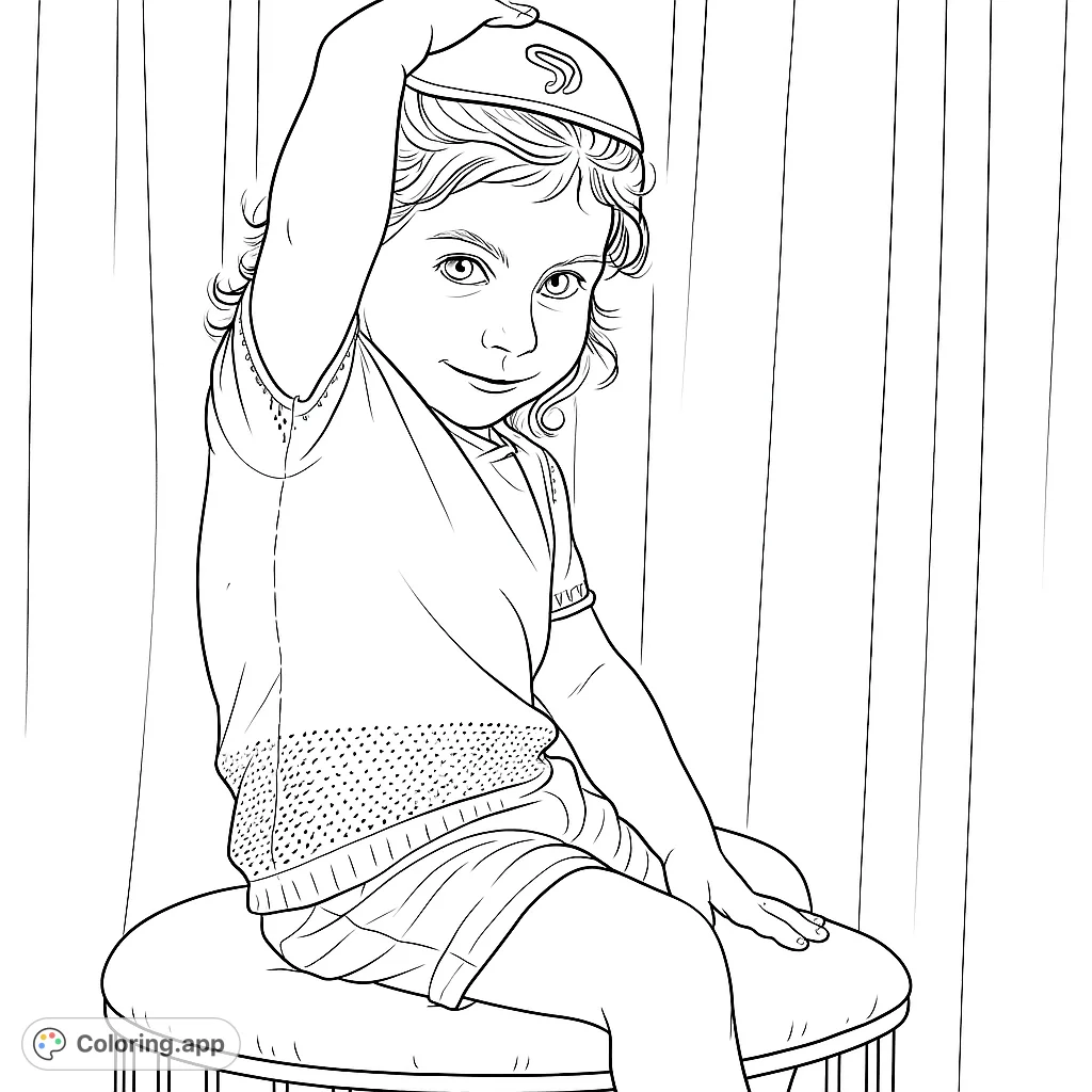 Discover this beautifully crafted printable coloring page with balanced design elements perfect for relaxation and creative expression for both kids and adults.