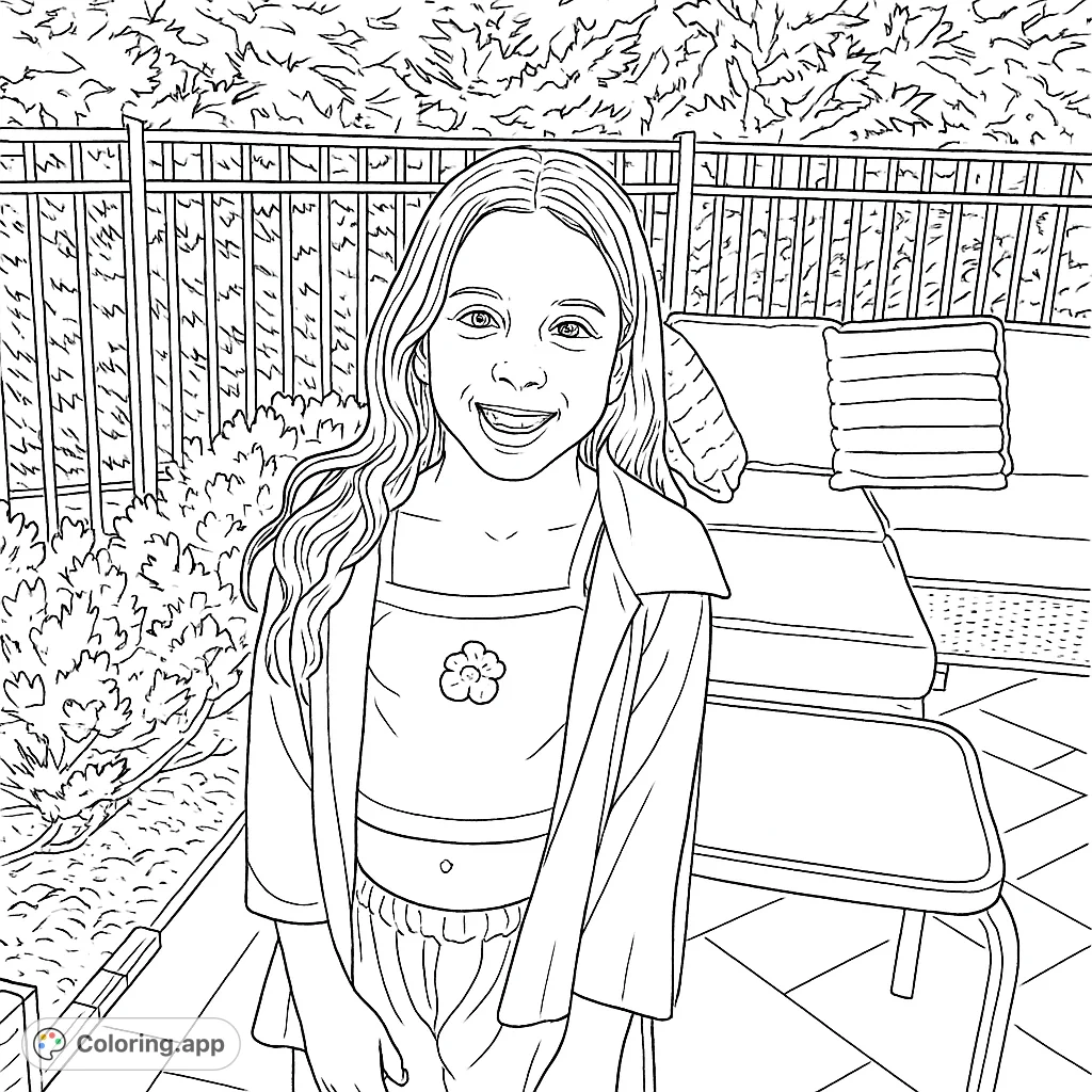 Discover this beautifully crafted printable coloring page with balanced design elements perfect for relaxation and creative expression for both kids and adults.