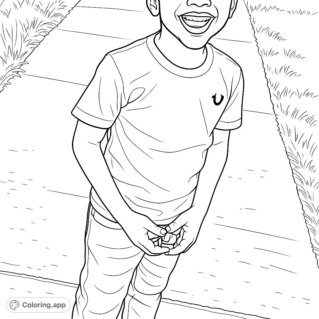 Discover this beautifully crafted printable coloring page with balanced design elements perfect for relaxation and creative expression for both kids and adults.