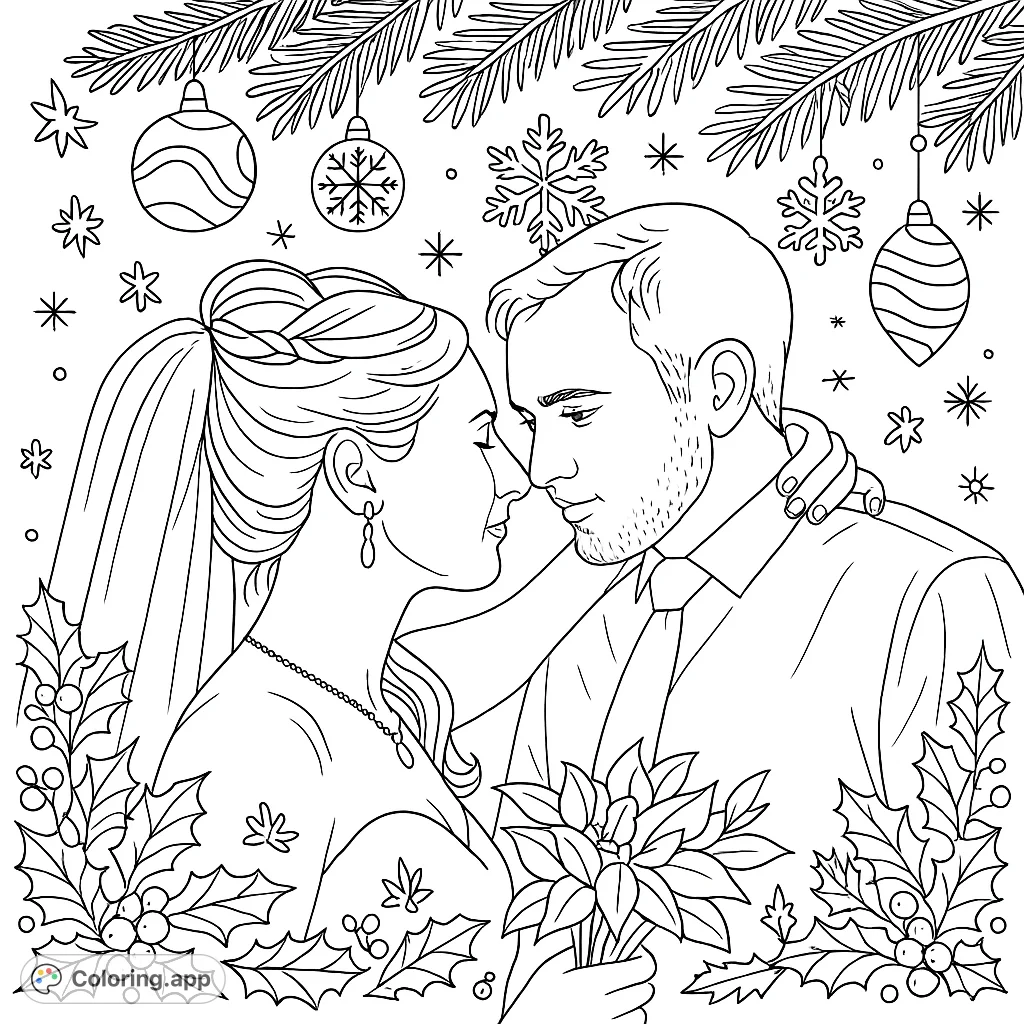 Capture the tender moment of a wedding day embrace with this free printable wedding couple coloring page. Perfect for celebrating love and special occasions.