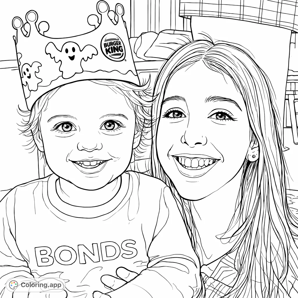 Discover this beautifully crafted printable coloring page with balanced design elements perfect for relaxation and creative expression for both kids and adults.