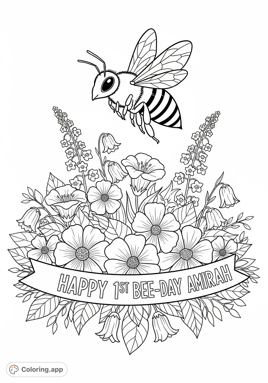 " A delightful nature scene awaits your colors!