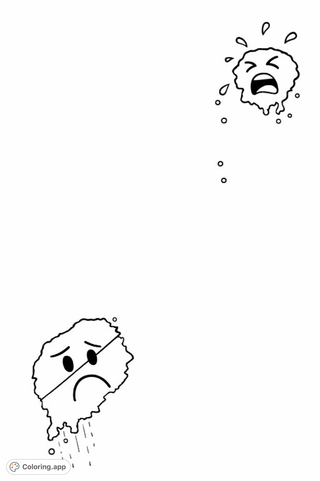 Expressive Blob Characters - Coloring.app