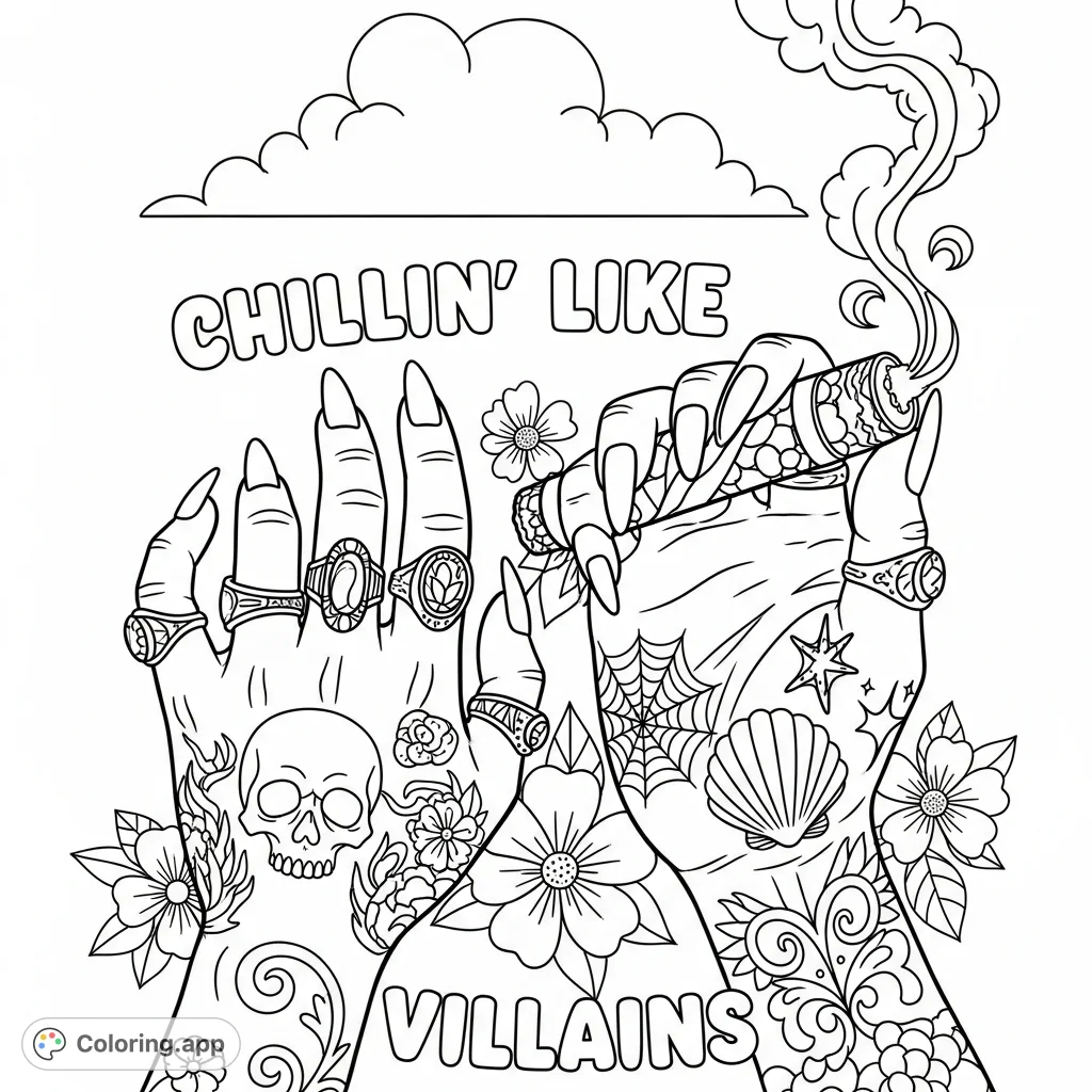 " Perfect for adult colorists!