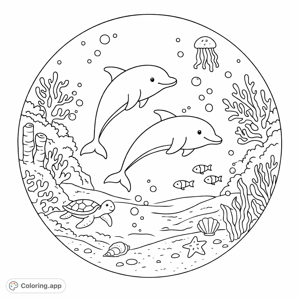 An abstract incomplete circle outline coloring page, perfect for exploring geometric patterns or a calming, minimalist design.