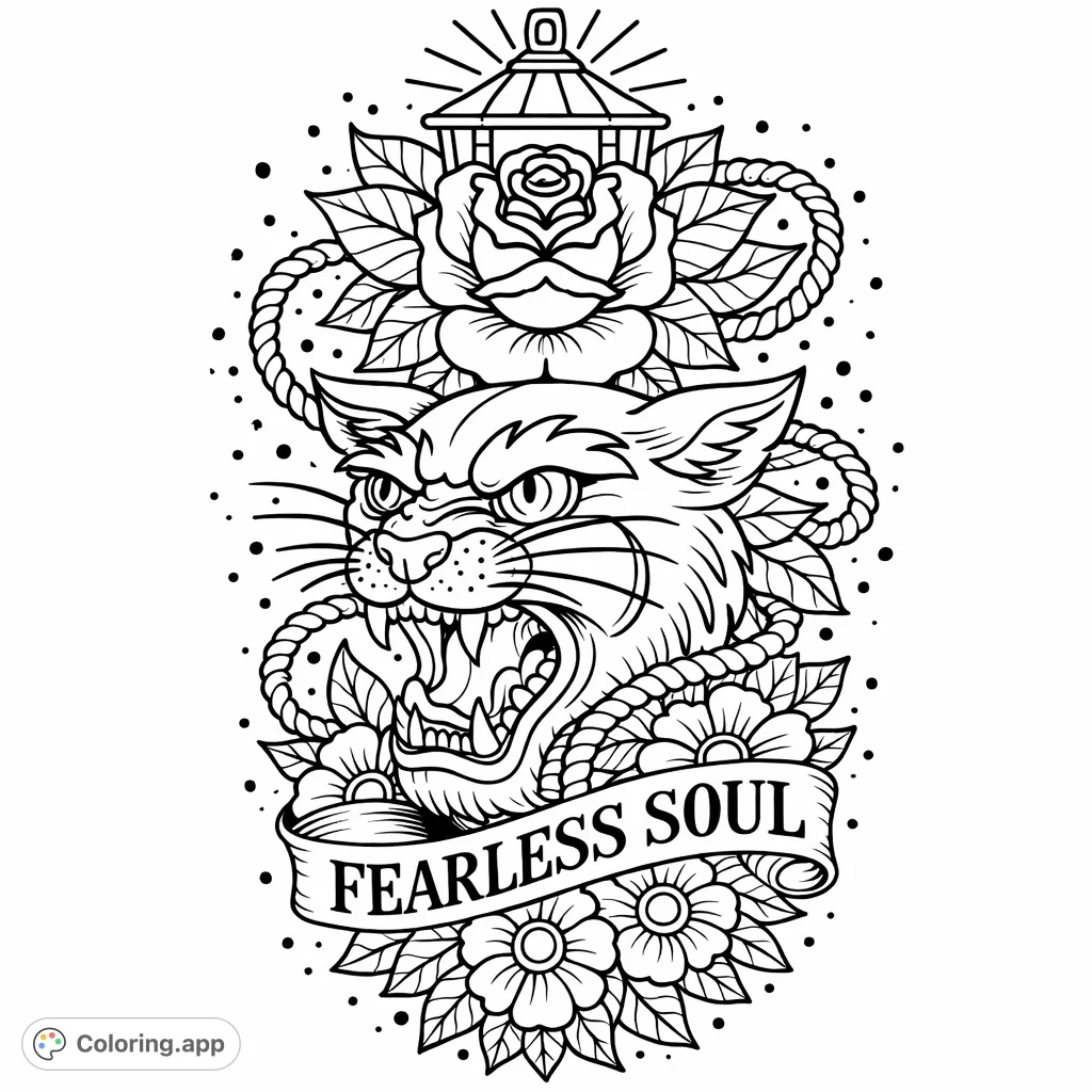 " Perfect for detailed coloring.