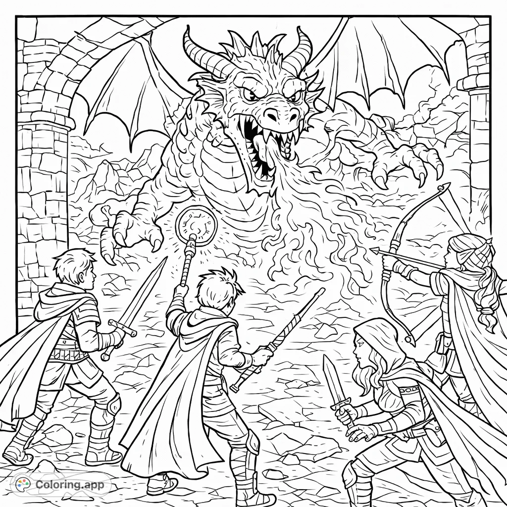 A basic rectangular frame offering a foundational shape for creative projects. Color the frame or fill the enclosed space with your own designs.