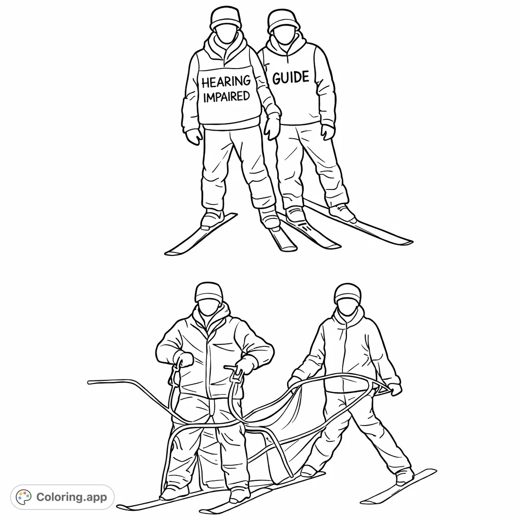 Illustrates scenes of community assistance and teamwork, featuring individuals supporting each other through various activities.