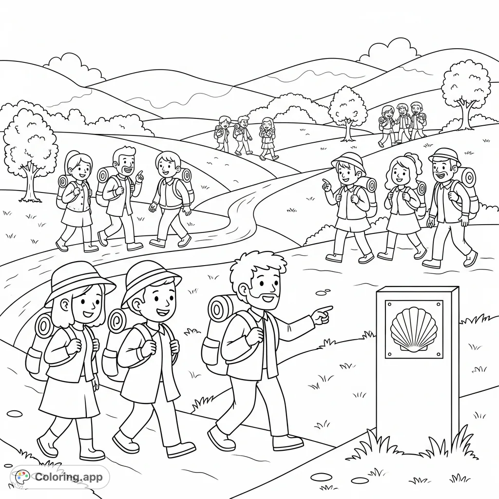 Discover this beautifully crafted printable coloring page with balanced design elements perfect for relaxation and creative expression for both kids and adults.