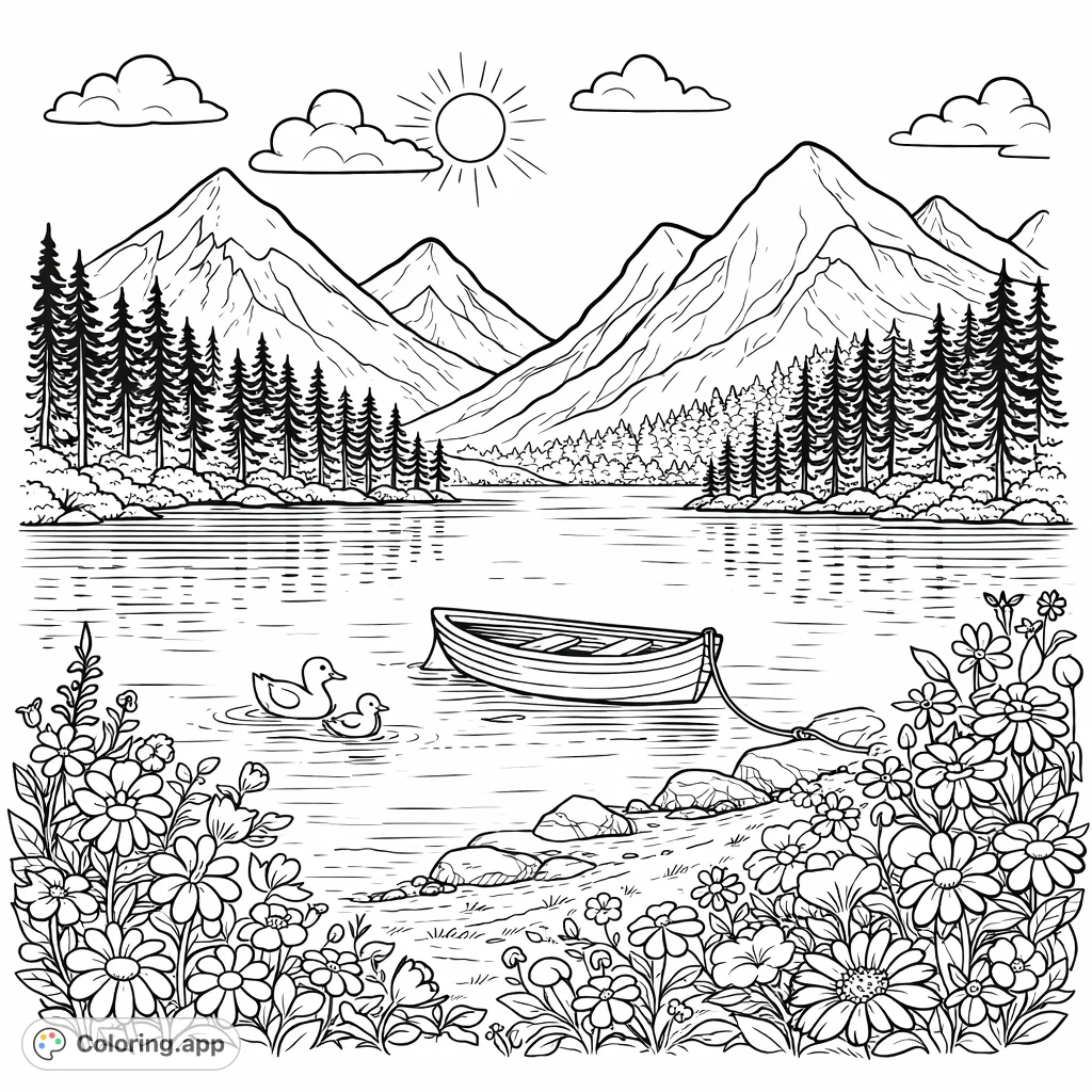 An entirely blank coloring page, inviting boundless creativity and personal artistic interpretation. A perfect starting point for any imagination.