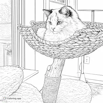 ragdoll coloring page