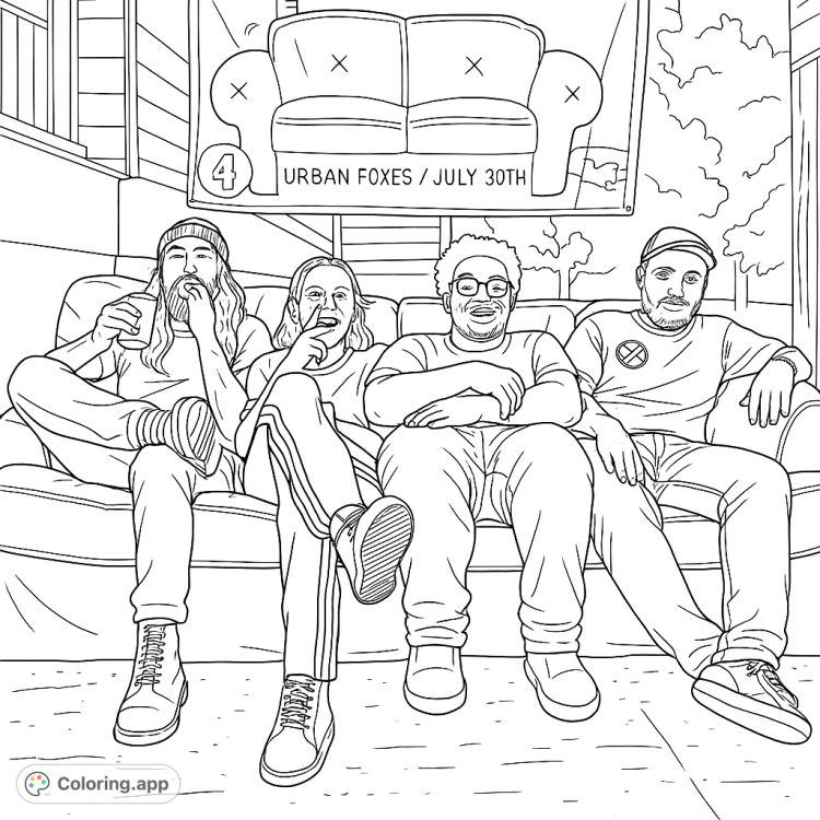 Coloring page
