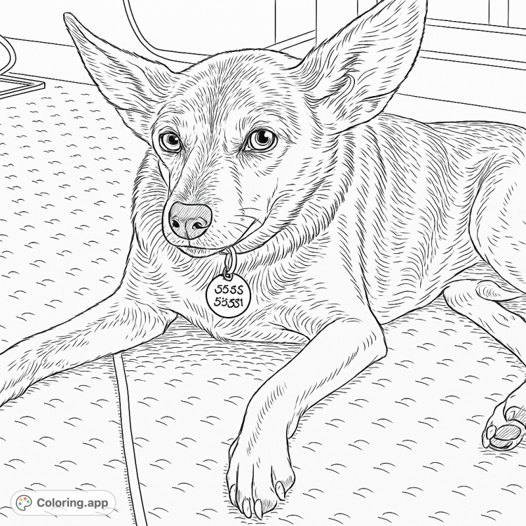 Coloring page