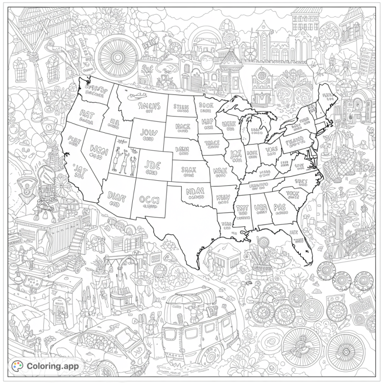 Coloring page