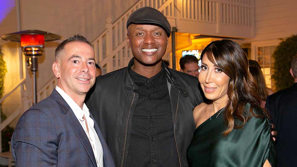 Feit Gala 2022. Alan Feit, Javier Colon, Emily Feit