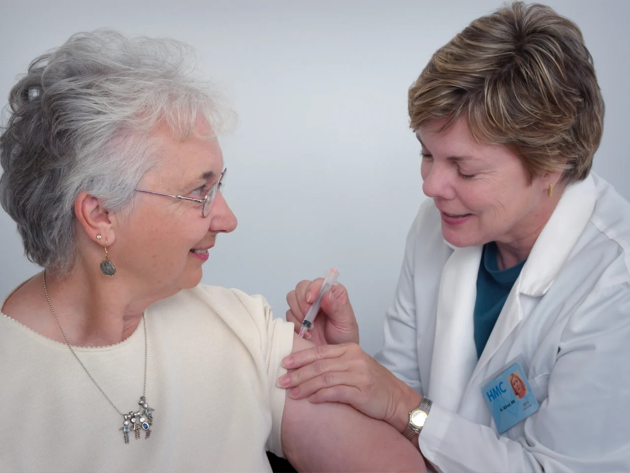 doctor treating patient