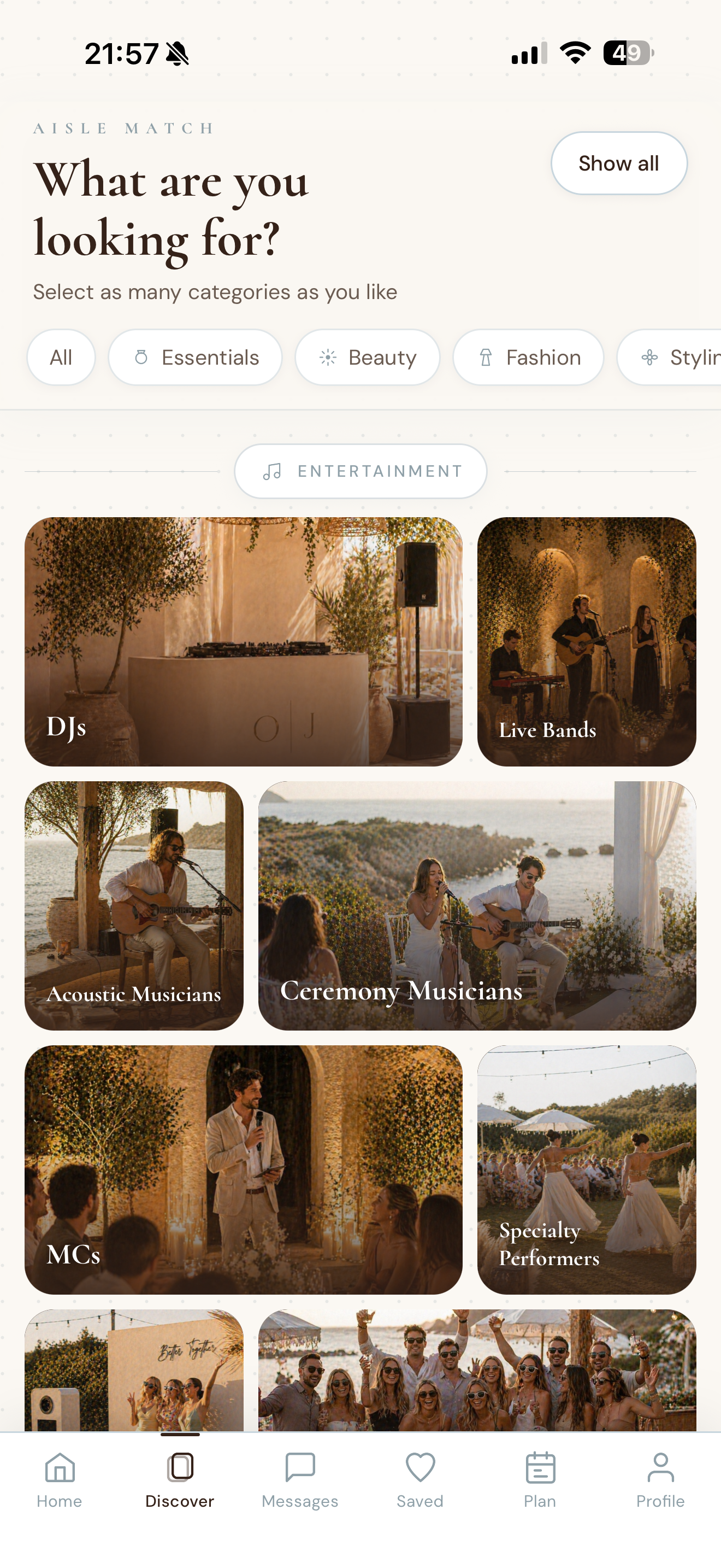 Category picker