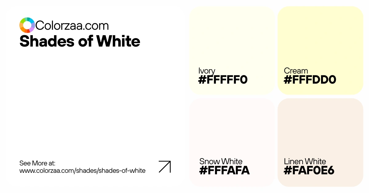 Shades of White