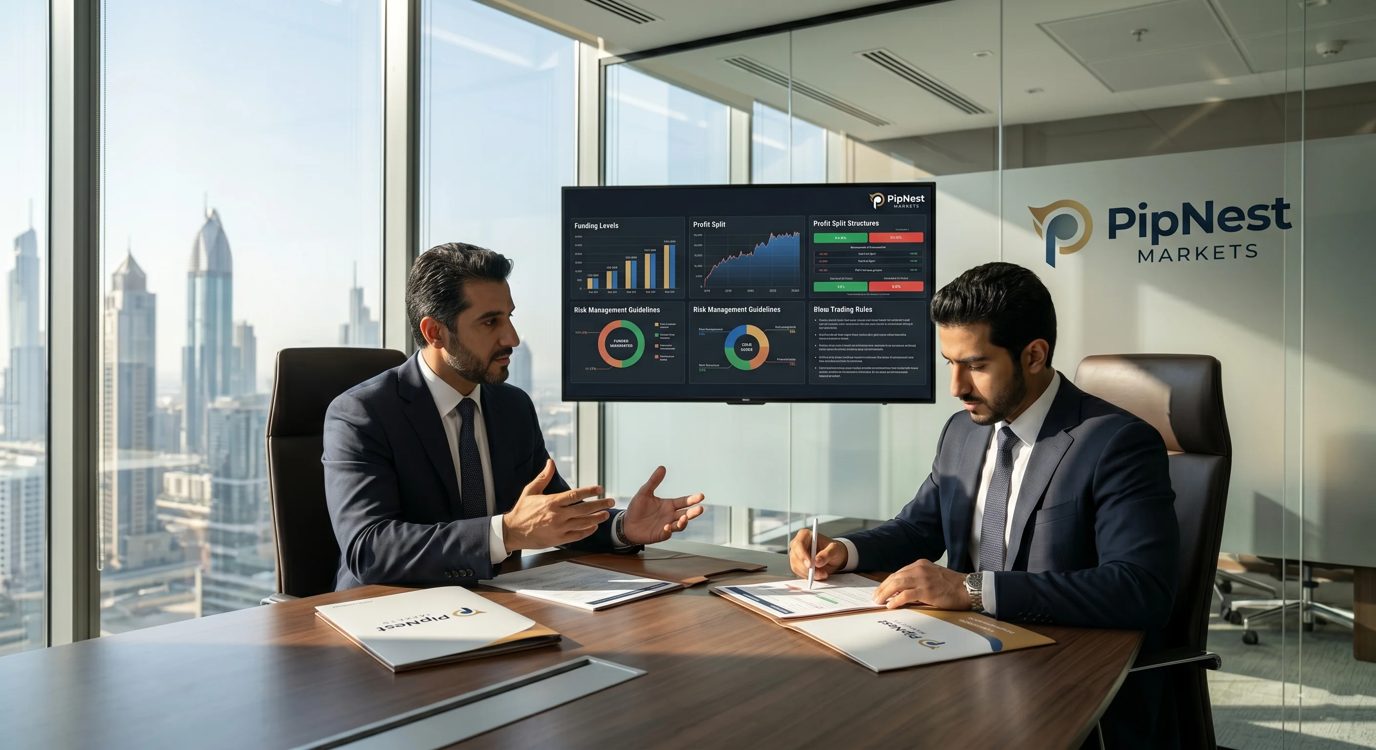 Funded Trading Program Dubai Funding, Profit Splits & Rules Explained | PipNest Markets