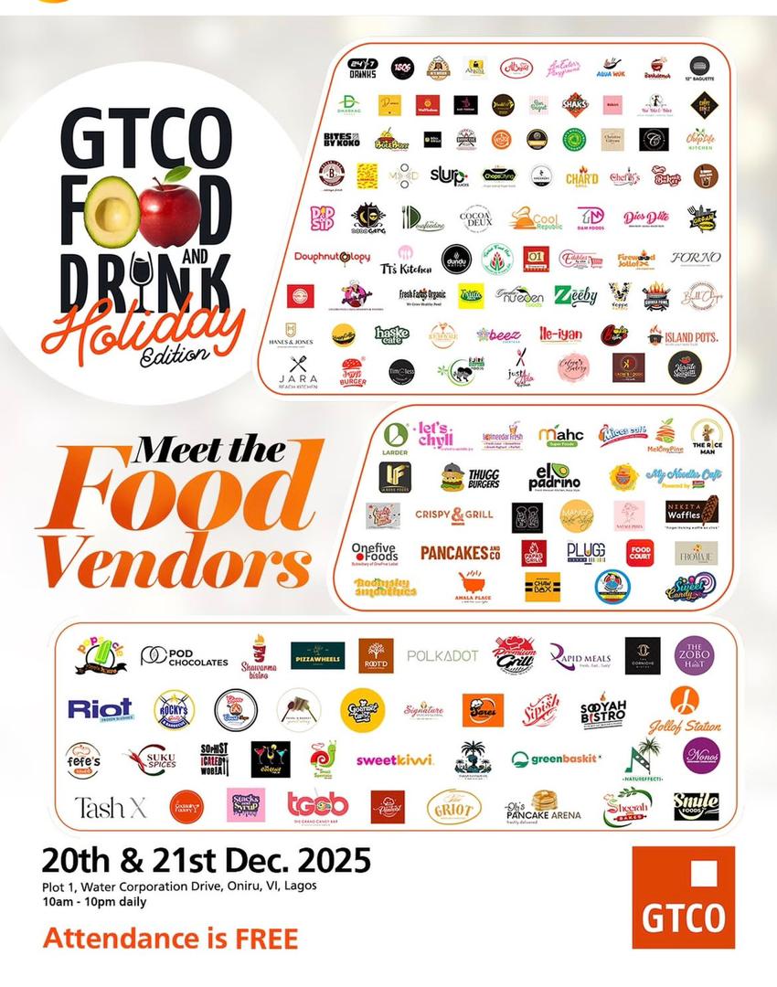 GTCO Food and Drink – Holiday Edition Kicks Off in Lagos, Promising a Festive Culinary Experience - FinancialEDGE