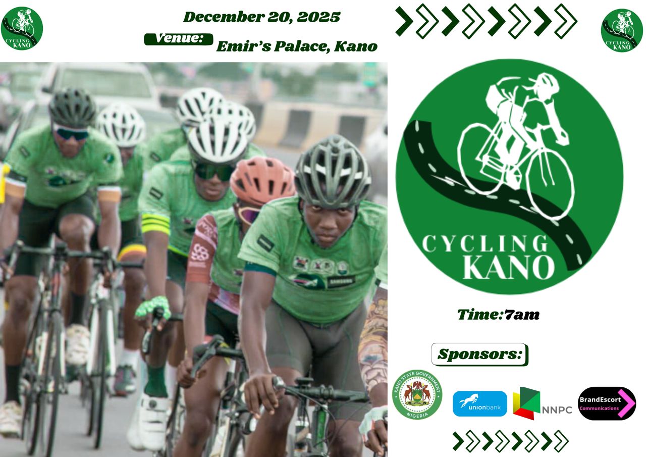 Union Bank, NNPC, Others Back Cycling Kano, Set for December 20 - FinancialEDGE