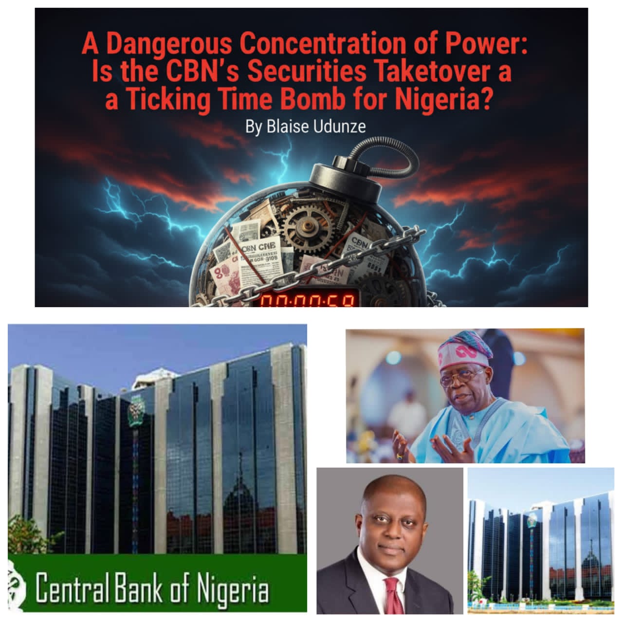 A dangerous Concentration of Power: Is CBN’s Fixed Income Securities Takeover a Ticking Bomb for Nigeria’s Economy? - FinancialEDGE