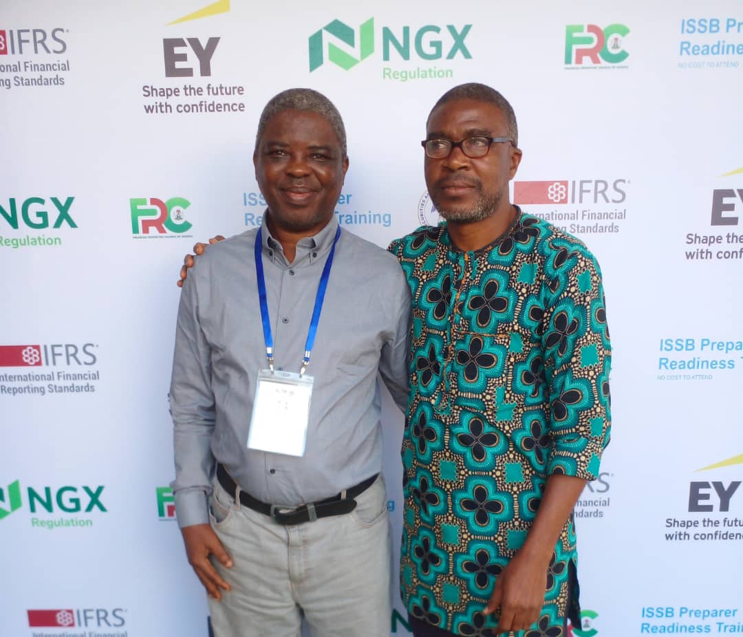 Enhancing Transparency: Yemi Ogundipe and Odume Festus Engage with ISSB Standards for Better Sustainability Reporting - FinancialEDGE