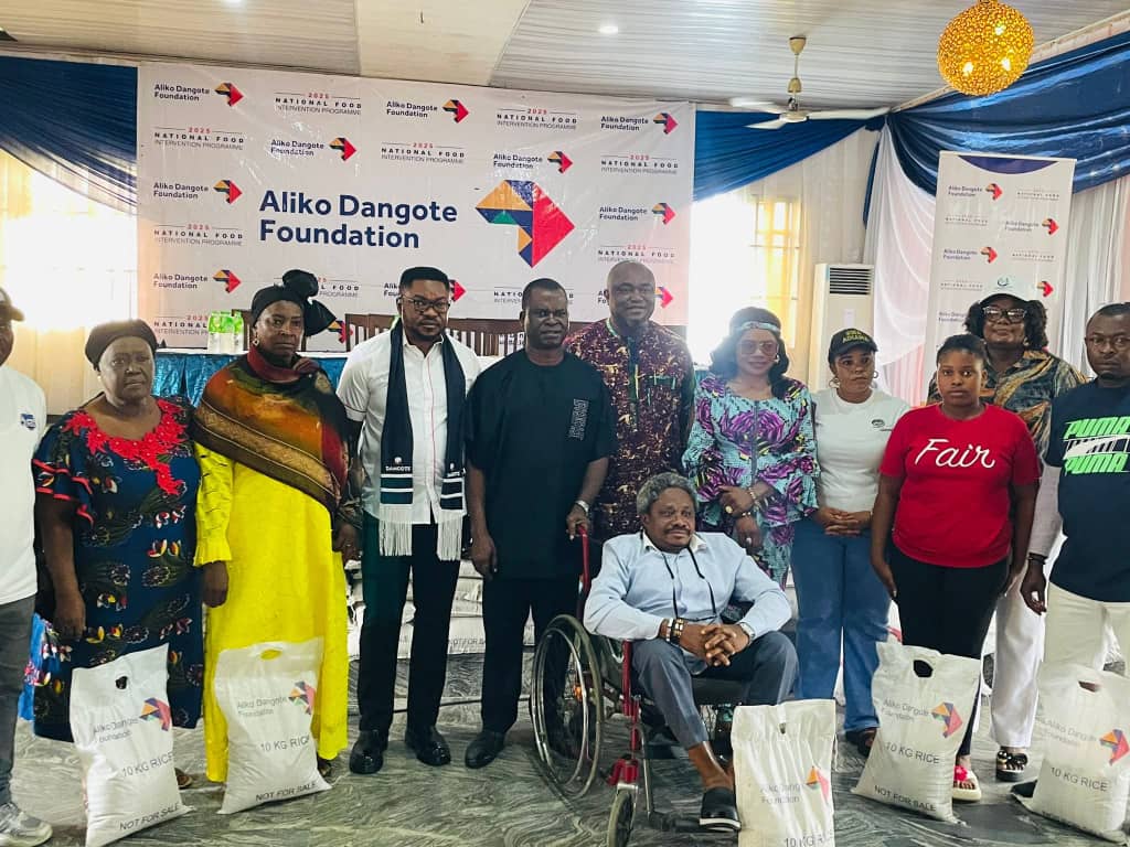 Dangote Foundation feeds 10,000 households in Cross River - FinancialEDGE