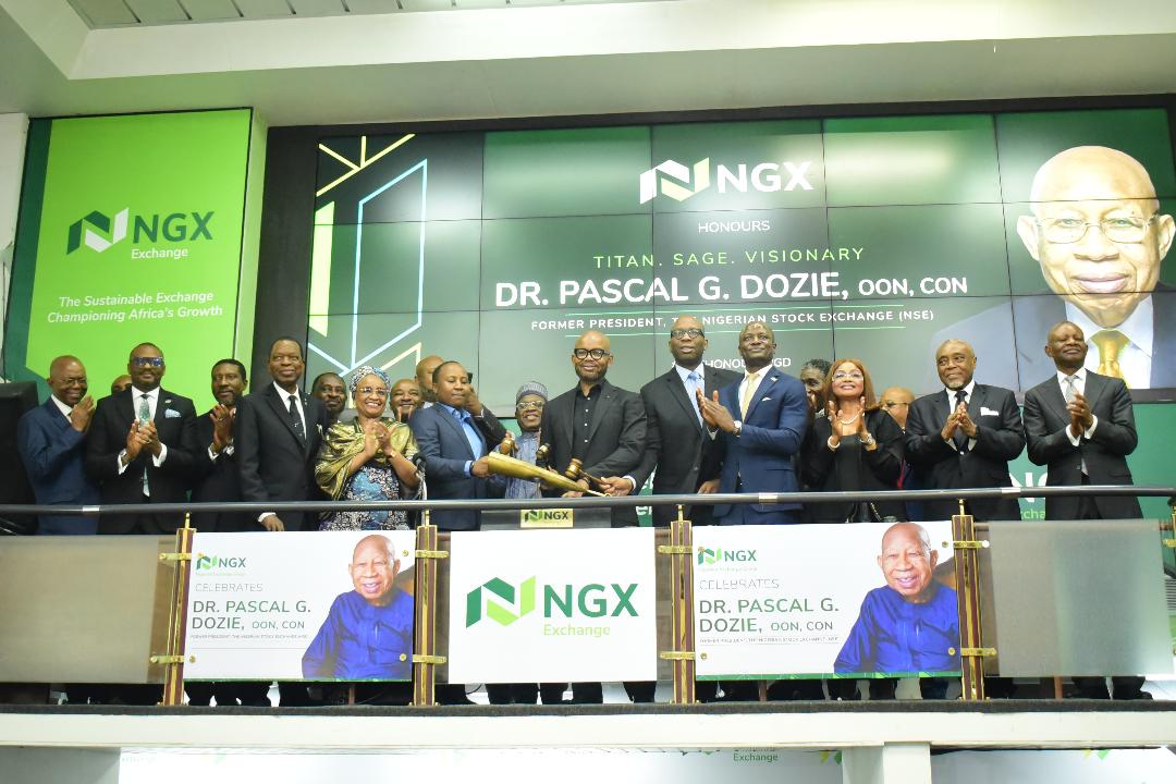 An Afternoon Of Tribute and Special Closing Gong Ceremony In Honour Of Pascal Dozie - FinancialEDGE