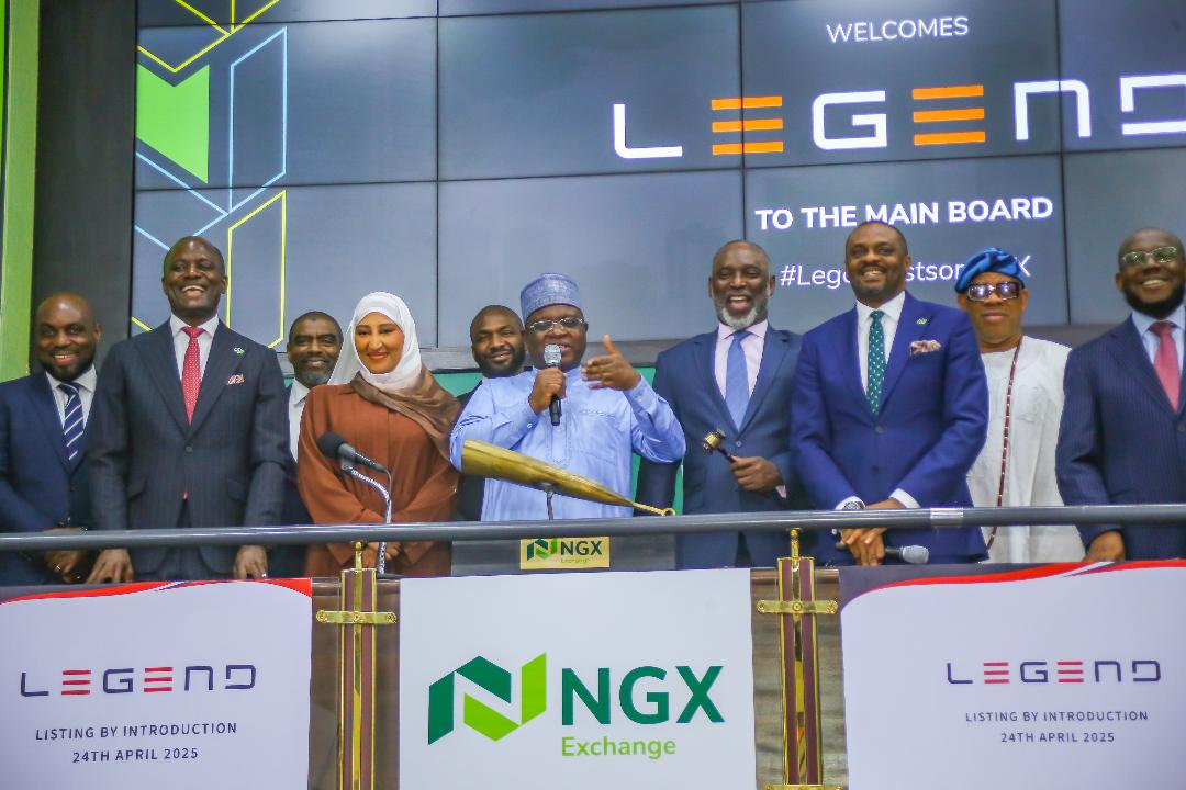 Closing Gong Ceremony & Facts Behind the Listing of Legend Internet Plc at the Exchange - FinancialEDGE