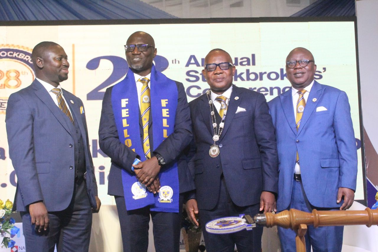SEC DG, Dr. Emomotimi Agama, Honored as Fellow of Chartered Institute of Stockbrokers - FinancialEDGE
