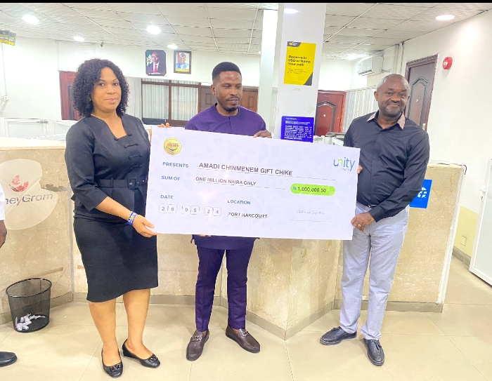 Unity Bank, CashToken Rewards Promo Produces New Millionaire - FinancialEDGE