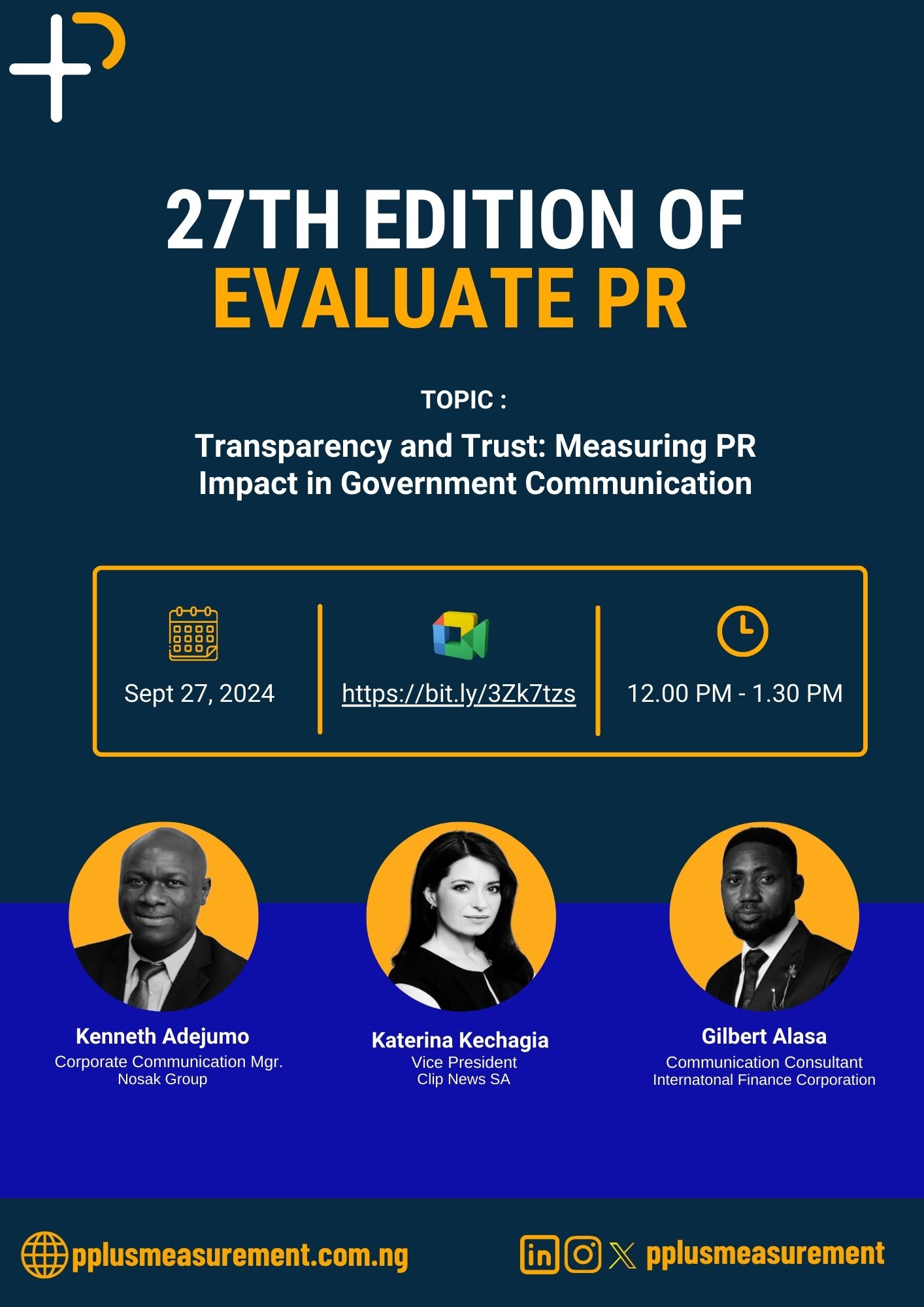 Join the 27th Edition of #EvaluatePR: Measuring PR Impact in Government Communication - FinancialEDGE