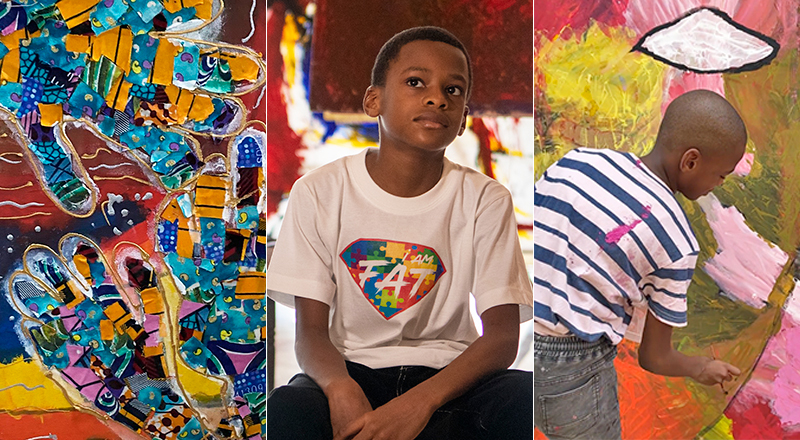 Teenage Art Prodigy with Autism Aims to Break Guinness World Record for Largest Canvas to Support Abuja Autism Centre - FinancialEDGE