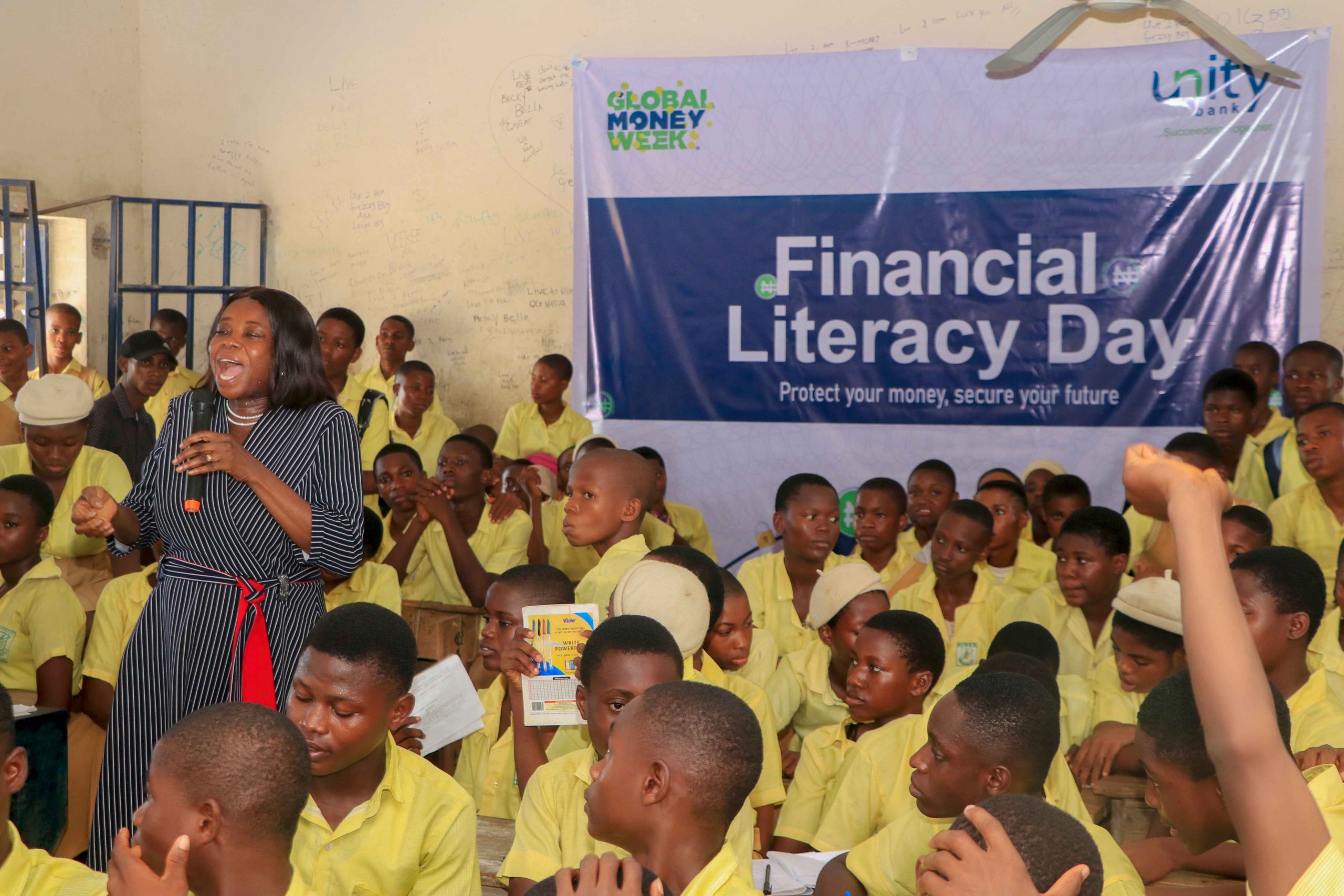 Unity Bank Facilitates Financial Literacy Training At St Columba’s Grammar School, Agbor