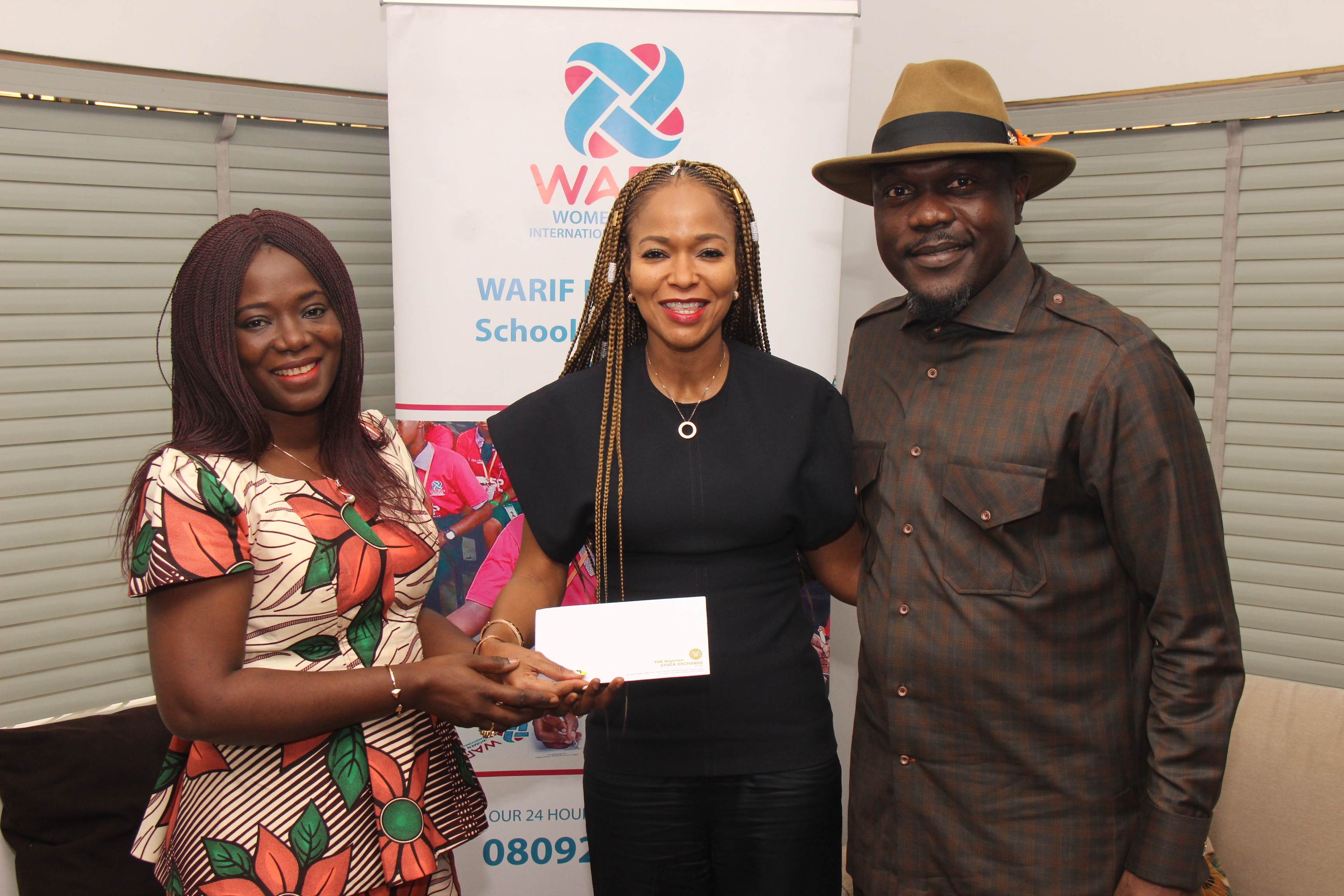 NSE Employees donate to WARIF Foundation - FinancialEDGE