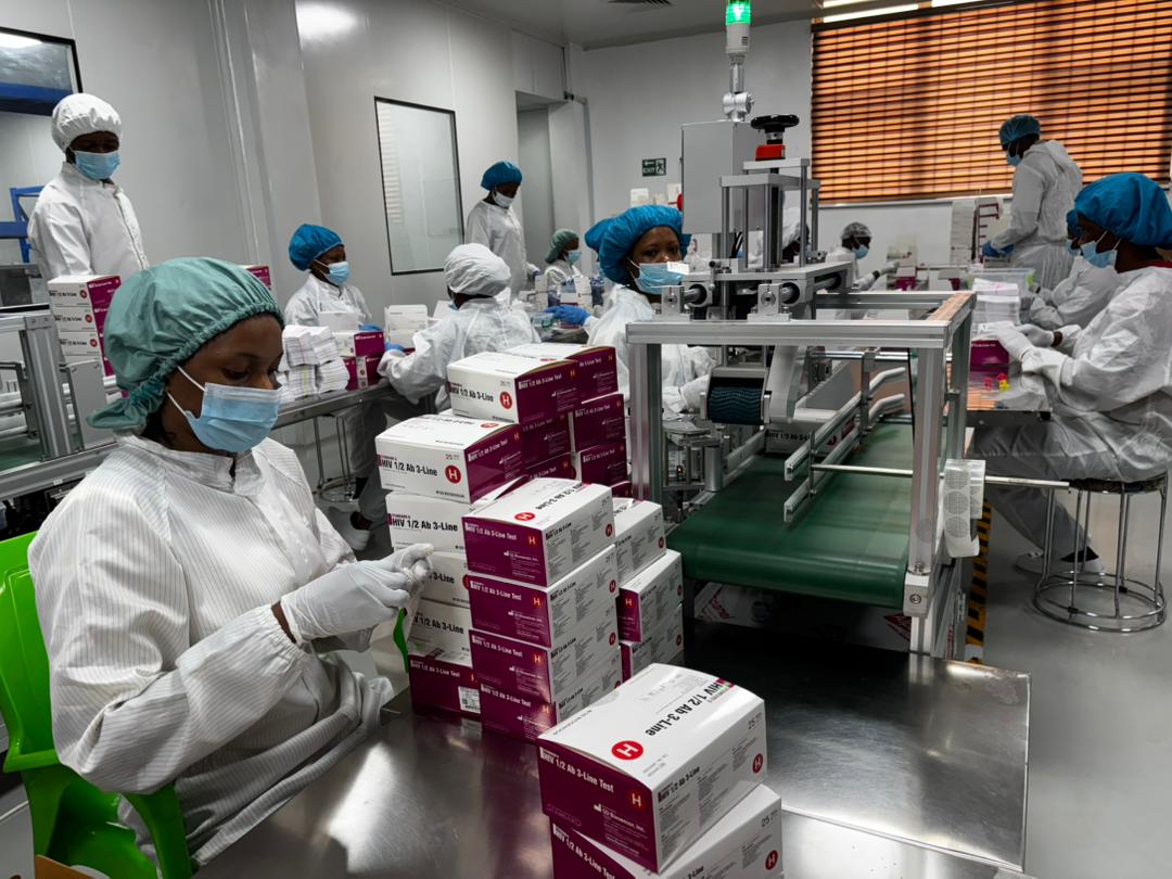 Local Packaging of WHO-Approved HIV Tests, a Shift in Africa’s Diagnostic Capacity