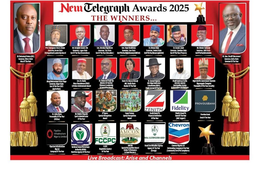 New Telegraph Award, Dinner Night: Ooni Is Royal Father Of The Day, Osoba Event Chair